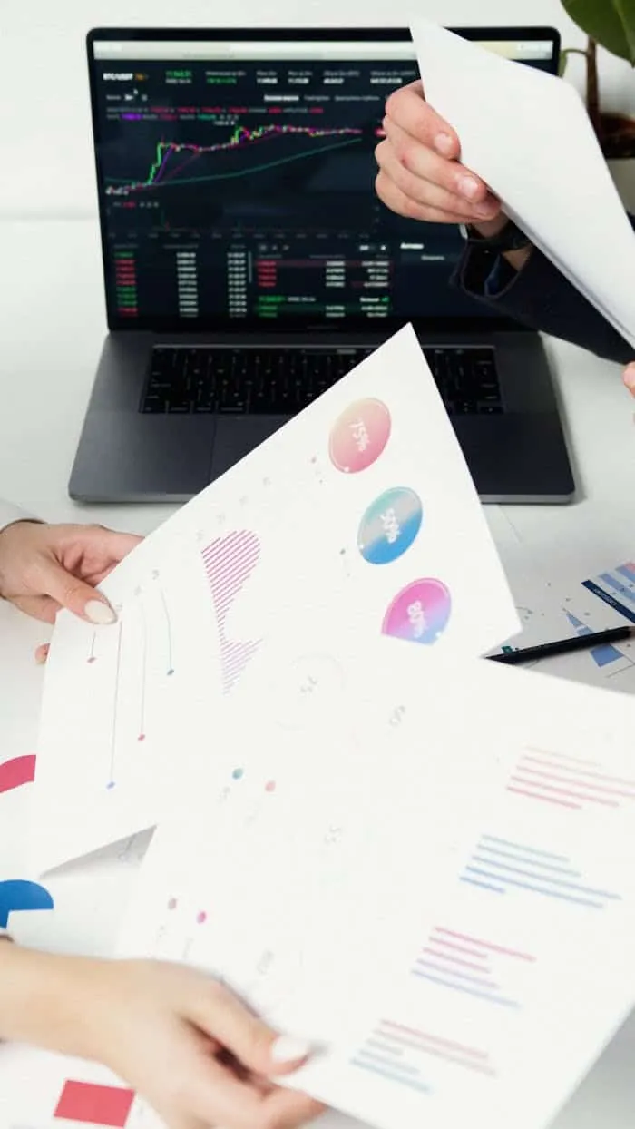 Analyse de graphiques et données financières